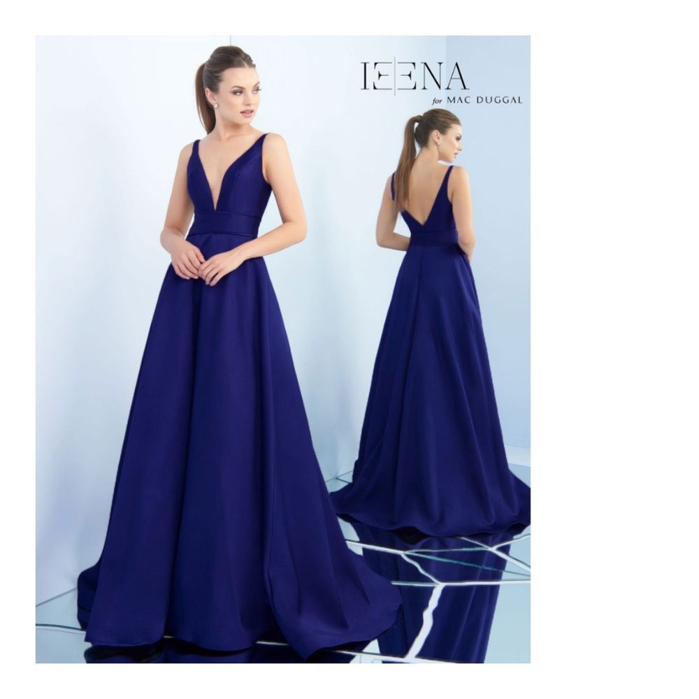 Plunging Sweetheart Neck Ballgown